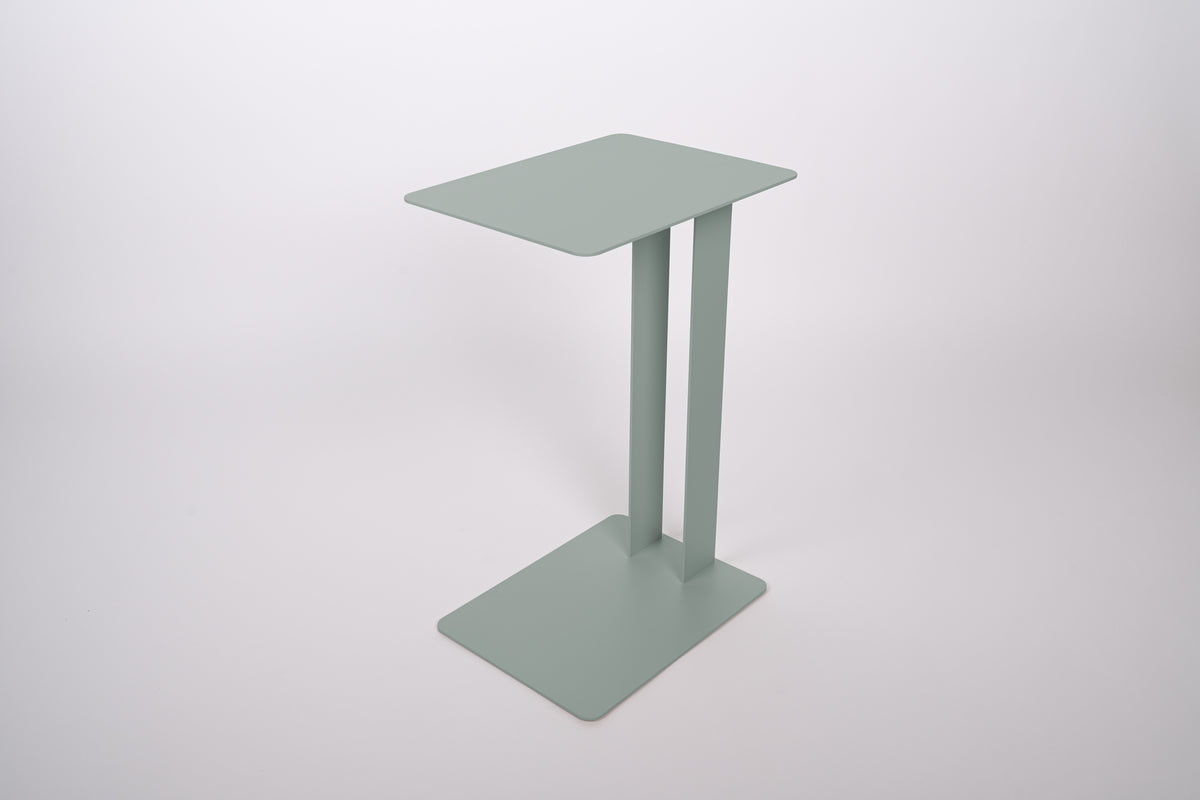 Beistelltisch DANA mit Ablage - Stahl - Ablagetisch - fresh mint