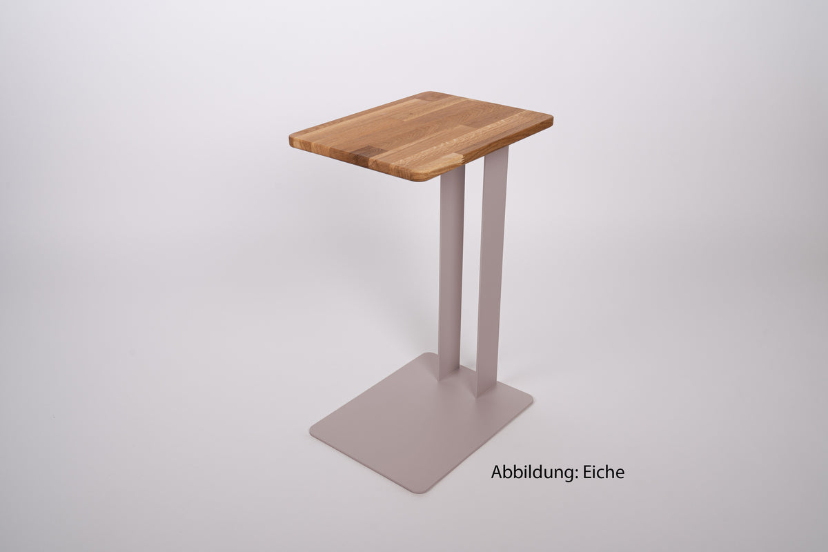 Beistelltisch DYZY Ablagefach Holz - soft lavender