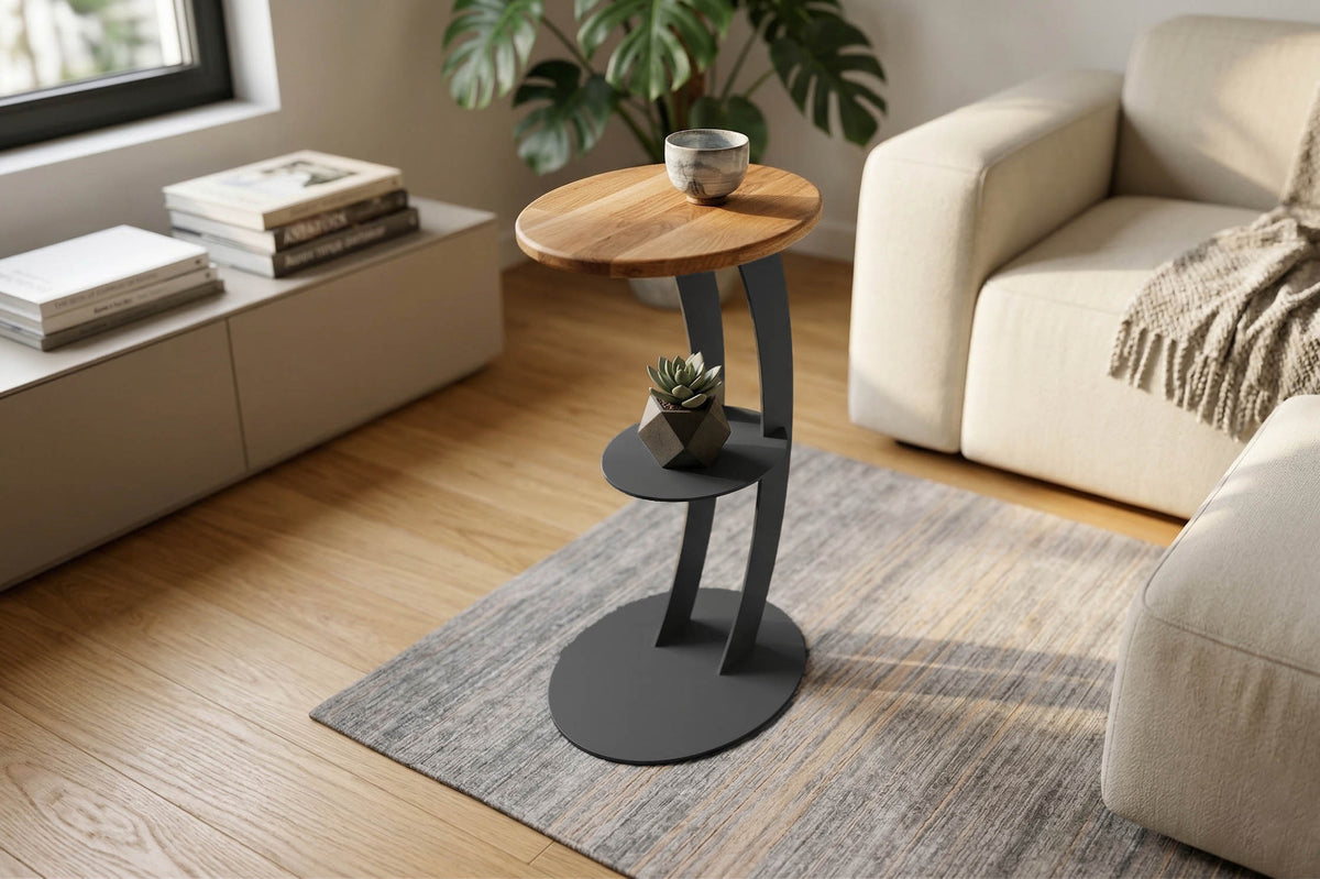 Beistelltisch FEZZ carbon grey