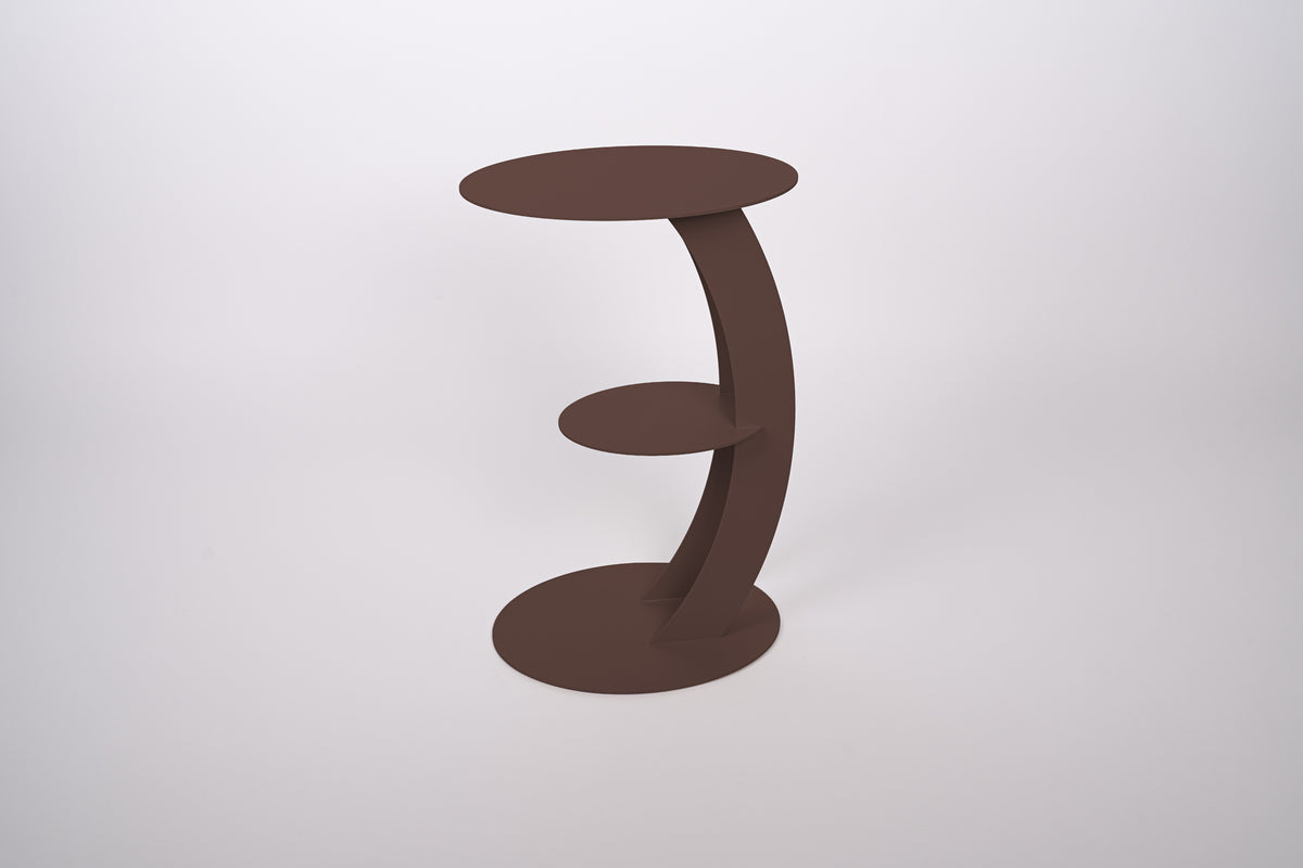 Beistelltisch LEVY dark chocolate