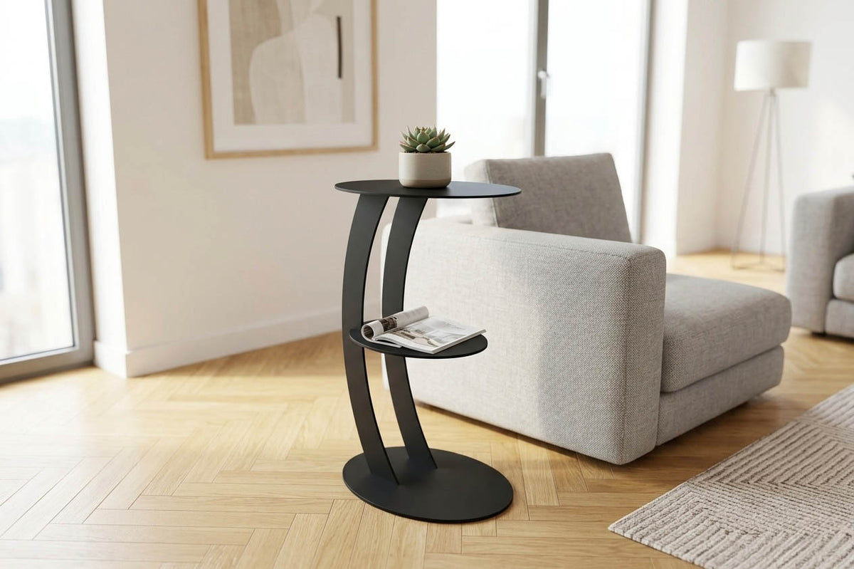 Beistelltisch LEVY black diamond